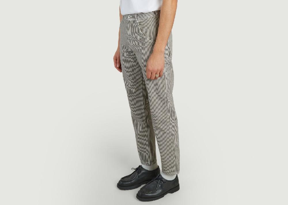 L'exception Pantalon 80's Painter Noir Stan Ray