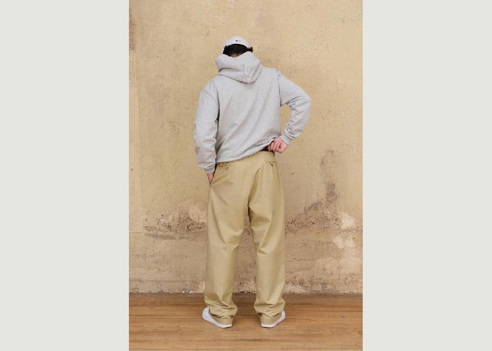 L'exception Pantalon À Pinces Beige Later