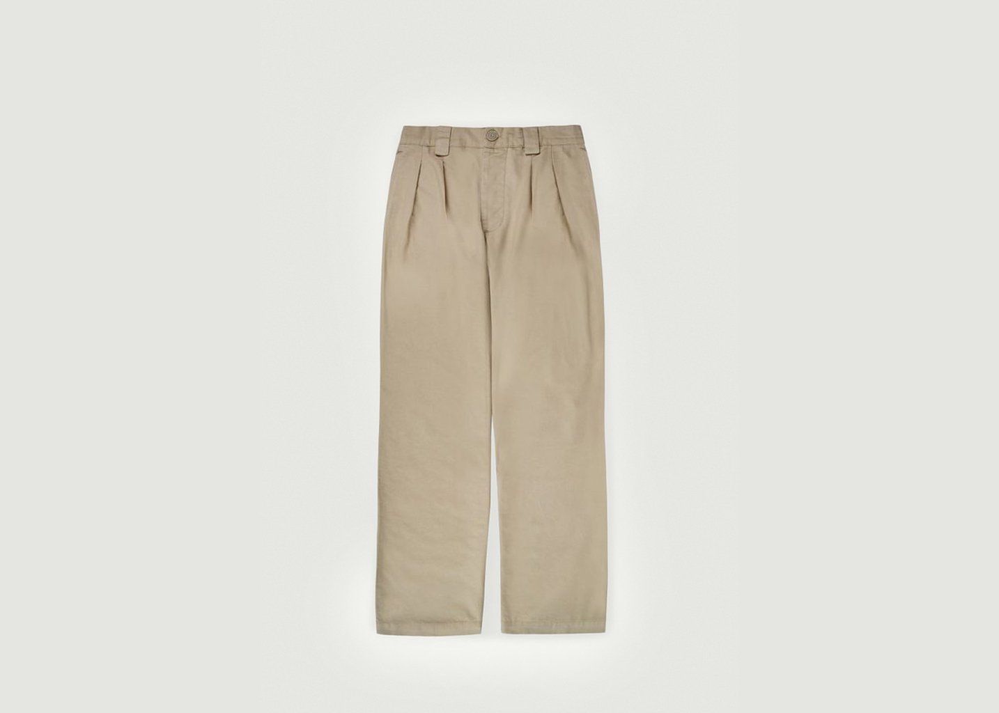 l'exception Pantalon À Pinces Beige Later