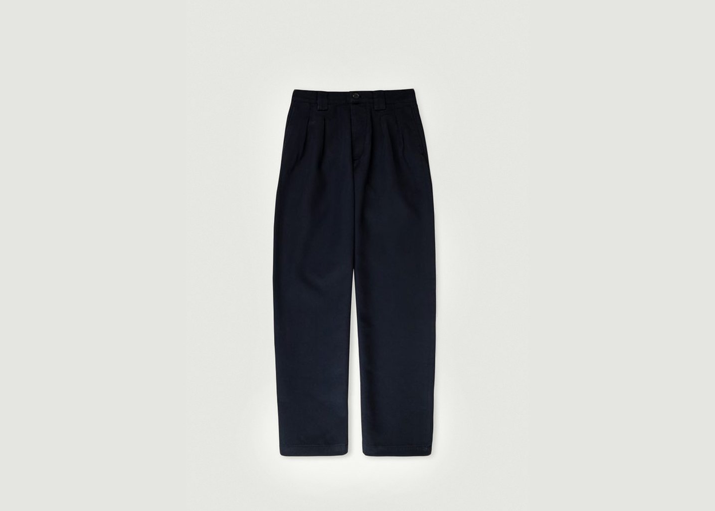 l'exception Pantalon À Pinces Bleu Marine Later