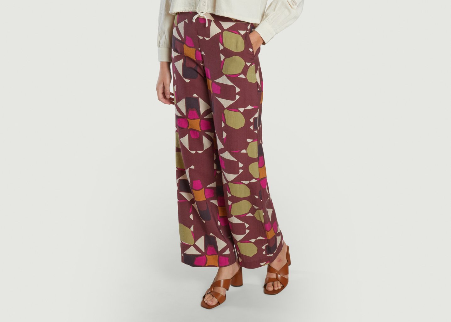 L'exception Pantalon Aaron Prune Ba&sh