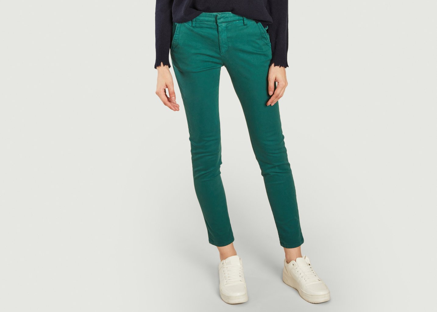 l'exception Pantalon ajusté Sandy Vert Reiko
