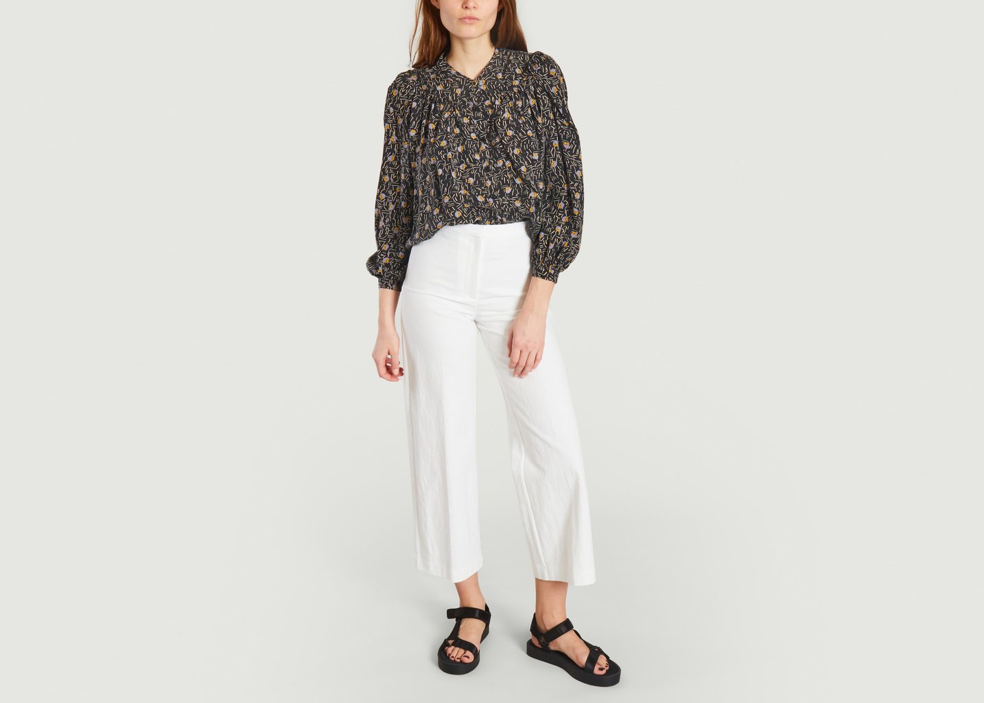 L'exception Pantalon Albereto Ecru Sessùn