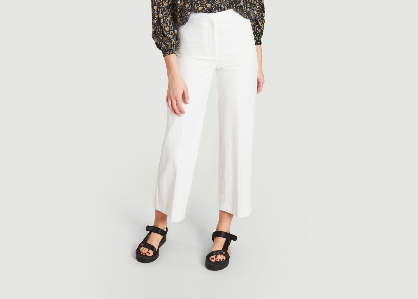 l'exception Pantalon Albereto Ecru Sessùn