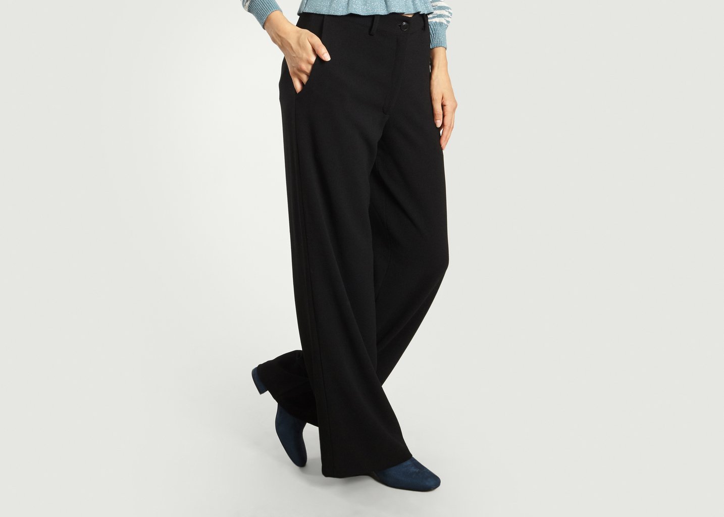 L'exception Pantalon Amber 11 Noir Erotokritos