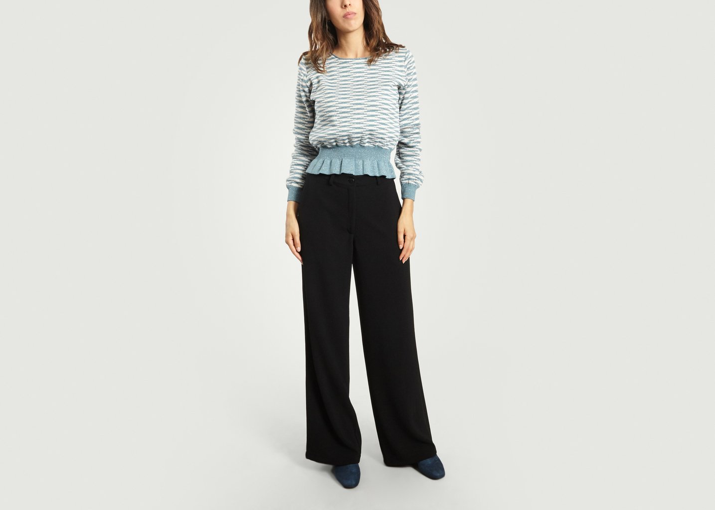 L'exception Pantalon Amber 11 Noir Erotokritos