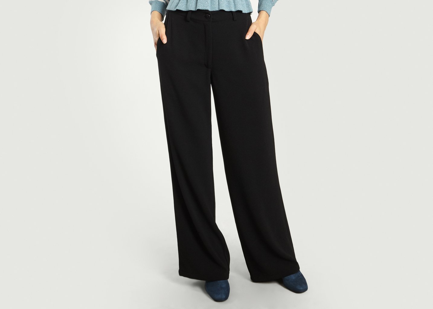 l'exception Pantalon Amber 11 Noir Erotokritos