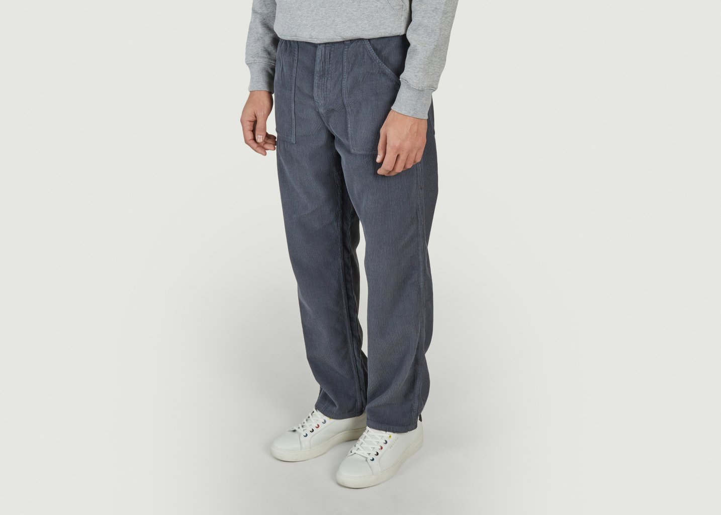 L'exception Pantalon Ample Bleu Marine Stan Ray