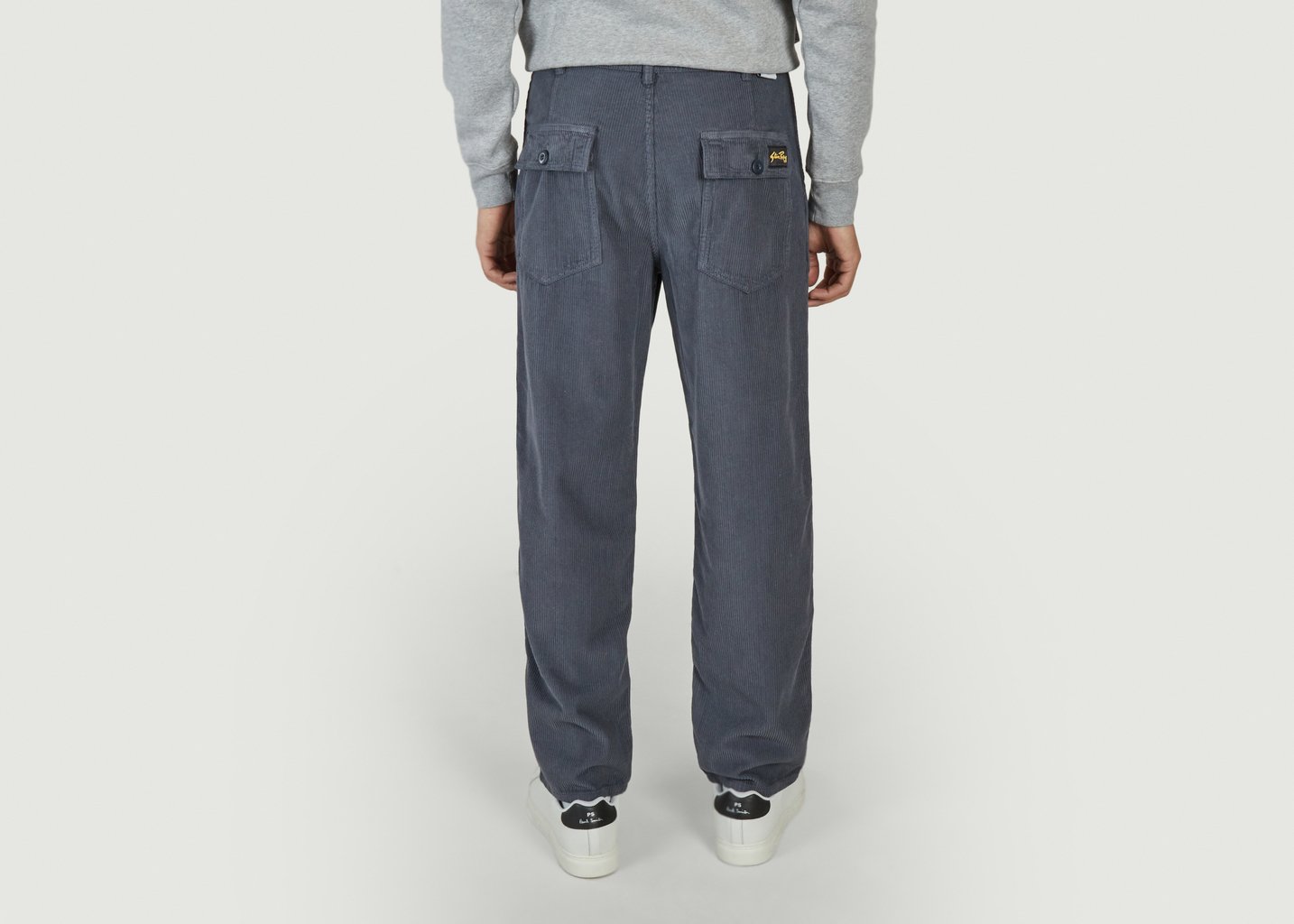 L'exception Pantalon Ample Bleu Marine Stan Ray