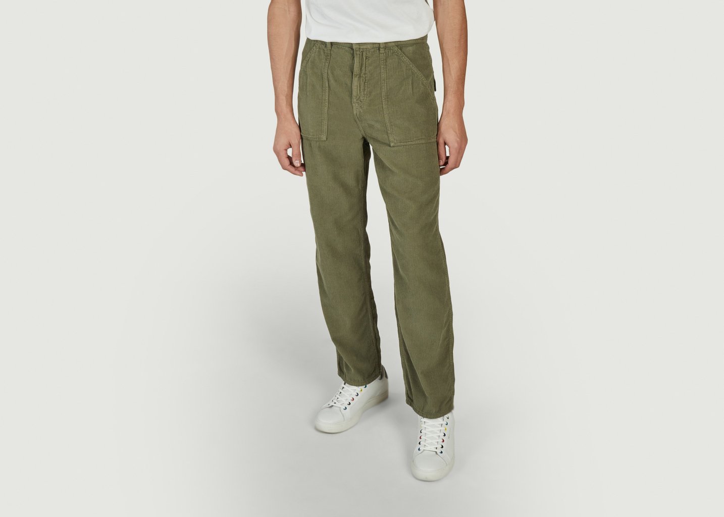 L'exception Pantalon Ample Olive Stan Ray