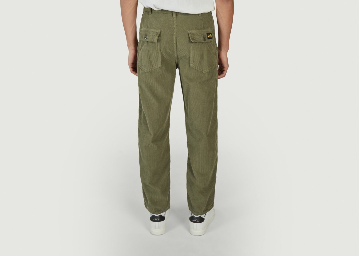 L'exception Pantalon Ample Olive Stan Ray