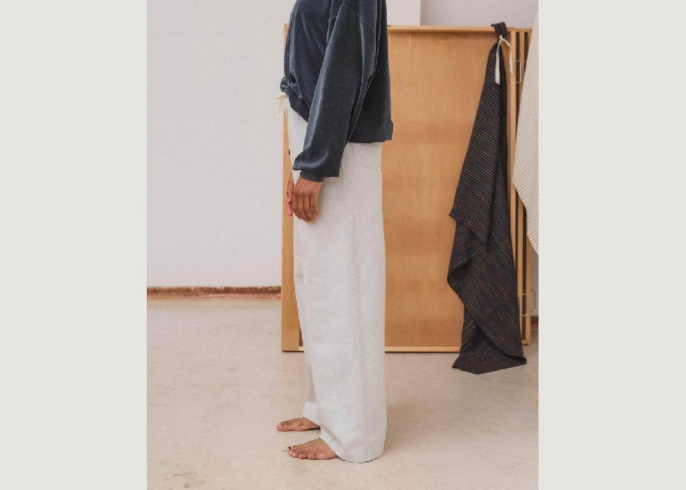 L'exception Pantalon Arthur Ecru Baserange
