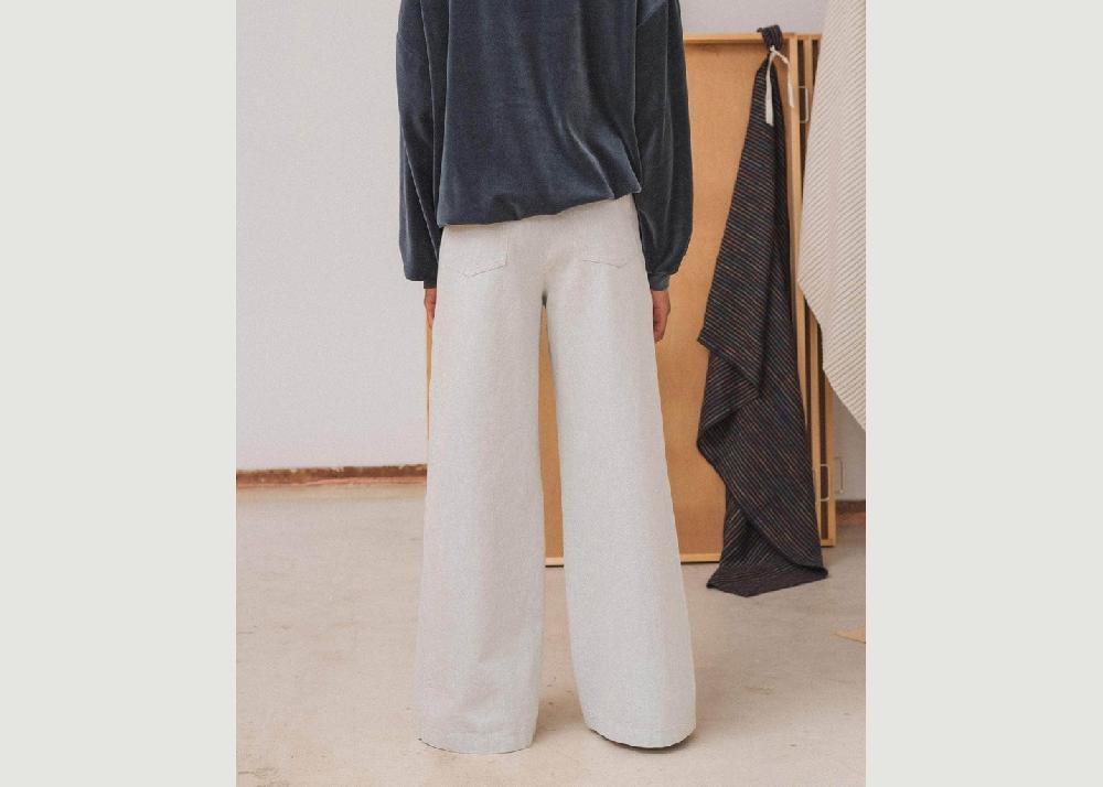 L'exception Pantalon Arthur Ecru Baserange