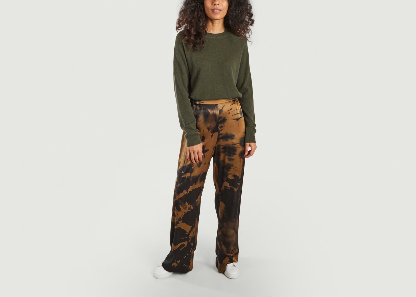 L'exception Pantalon Baccarat Cacao Momoni