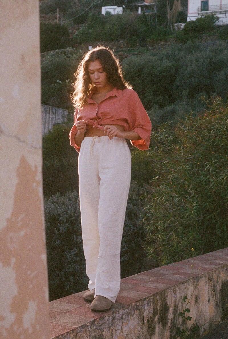 L'exception Pantalon Bahari Blanc Nénés Paris