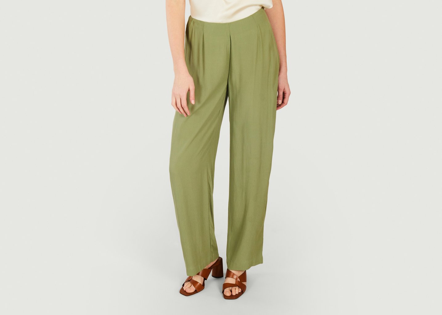 L'exception Pantalon Bill Vert Karma Koma