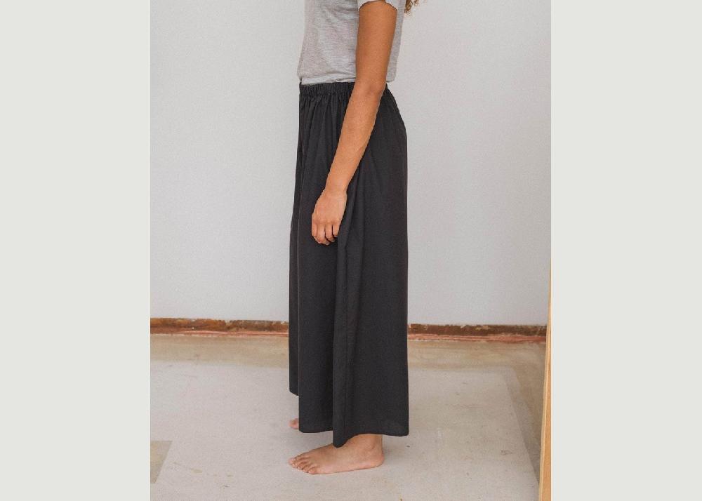 L'exception Pantalon Cable Noir Baserange
