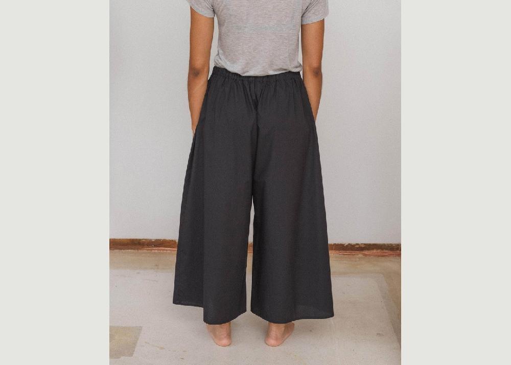 L'exception Pantalon Cable Noir Baserange