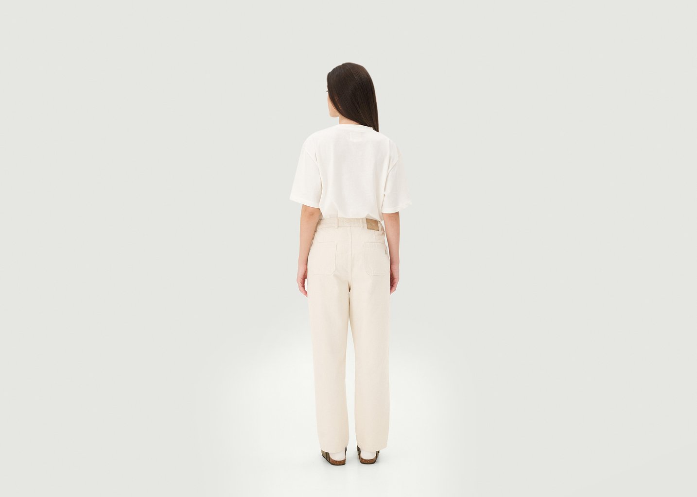 L'exception Pantalon Calder Ecru Noyoco