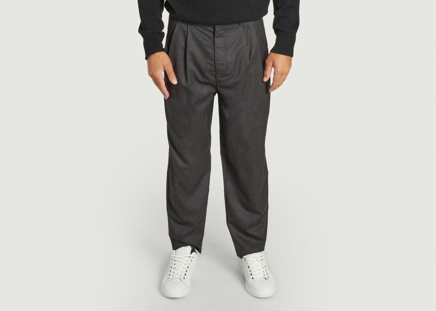 L'exception Pantalon CAMBRIDGE Anthracite Noyoco