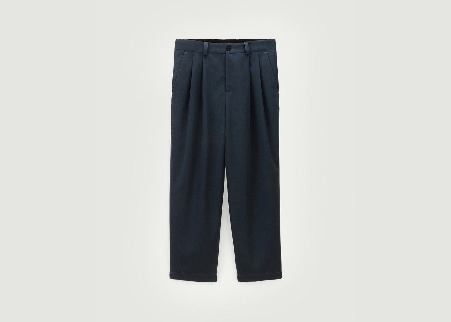 L'exception Pantalon Cambridge Bleu Pétrole Noyoco