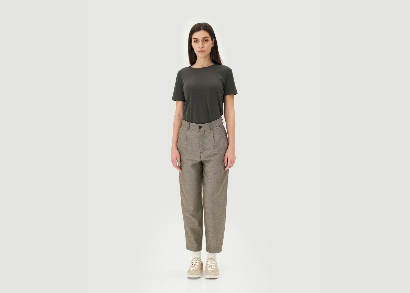 L'exception Pantalon Cambridge Gris Léger Noyoco