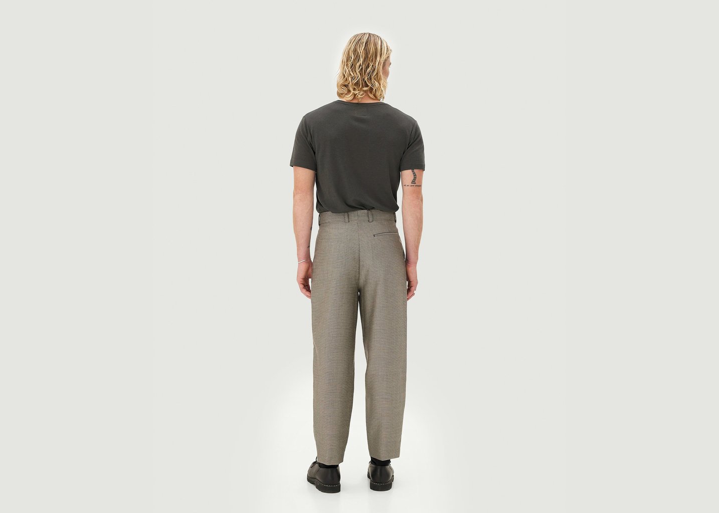 L'exception Pantalon Cambridge Gris Léger Noyoco