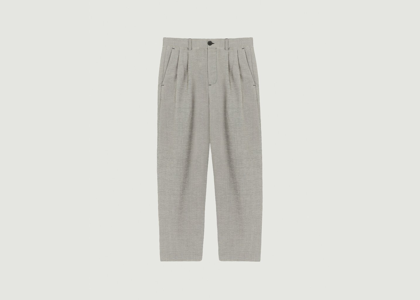 l'exception Pantalon Cambridge Gris Léger noyoco