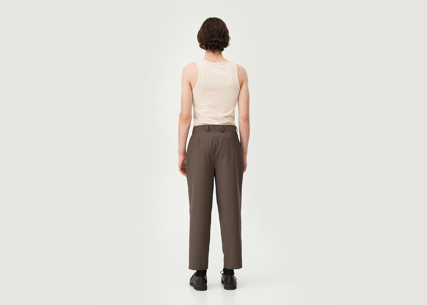 L'exception Pantalon Cambridge Marron Noyoco