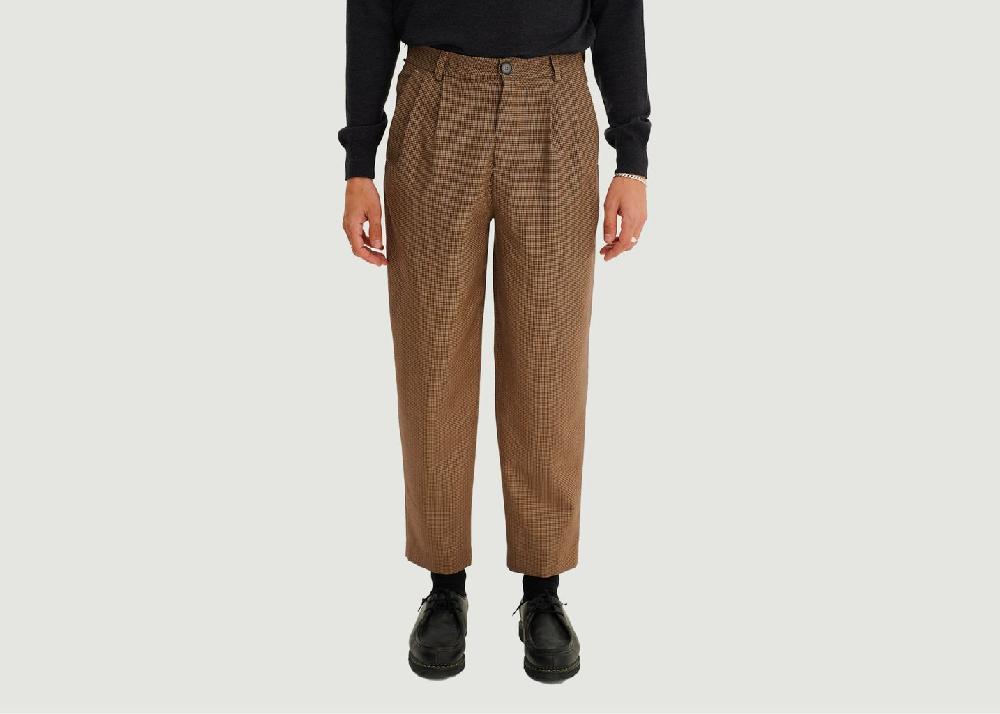 L'exception Pantalon Cambridge Marron Noyoco