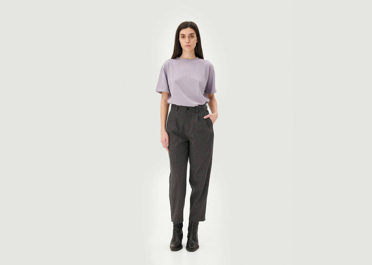 L'exception Pantalon Cambridge Tourterelle Noyoco