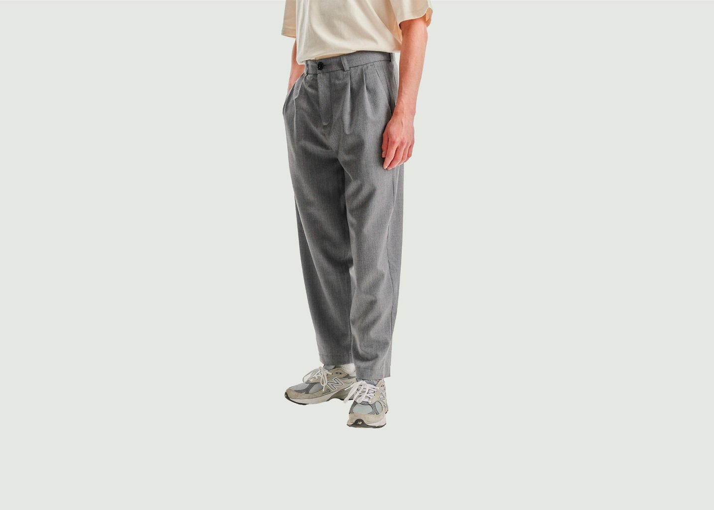 L'exception Pantalon Cambrigde Gris Noyoco