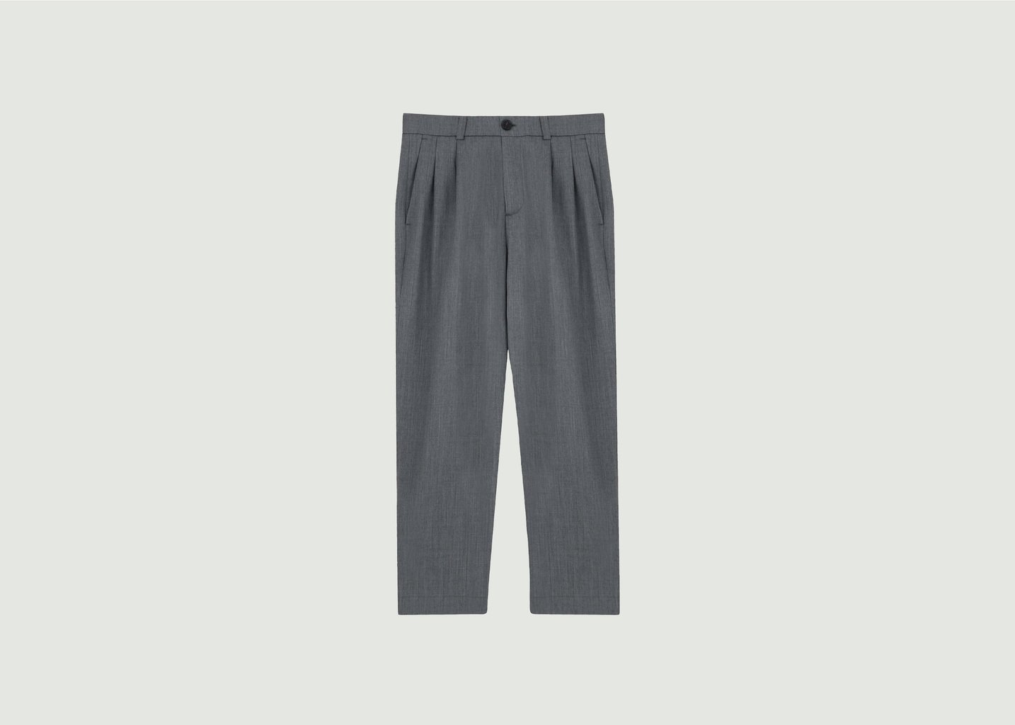 l'exception Pantalon Cambrigde Gris noyoco