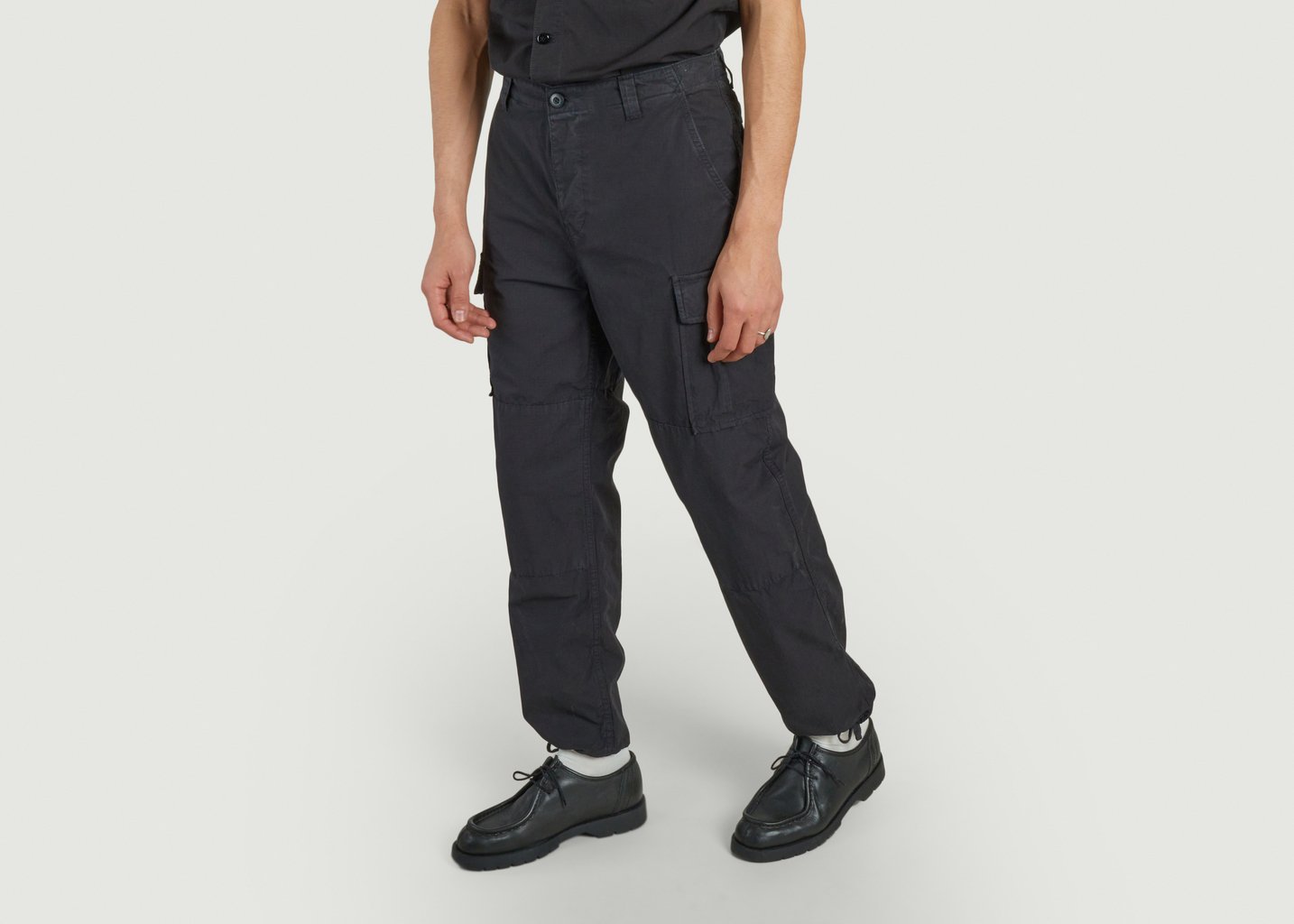 L'exception Pantalon Cargo Noir Stan Ray
