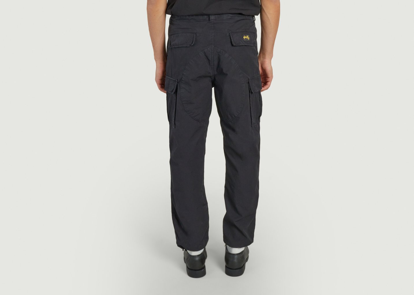 L'exception Pantalon Cargo Noir Stan Ray