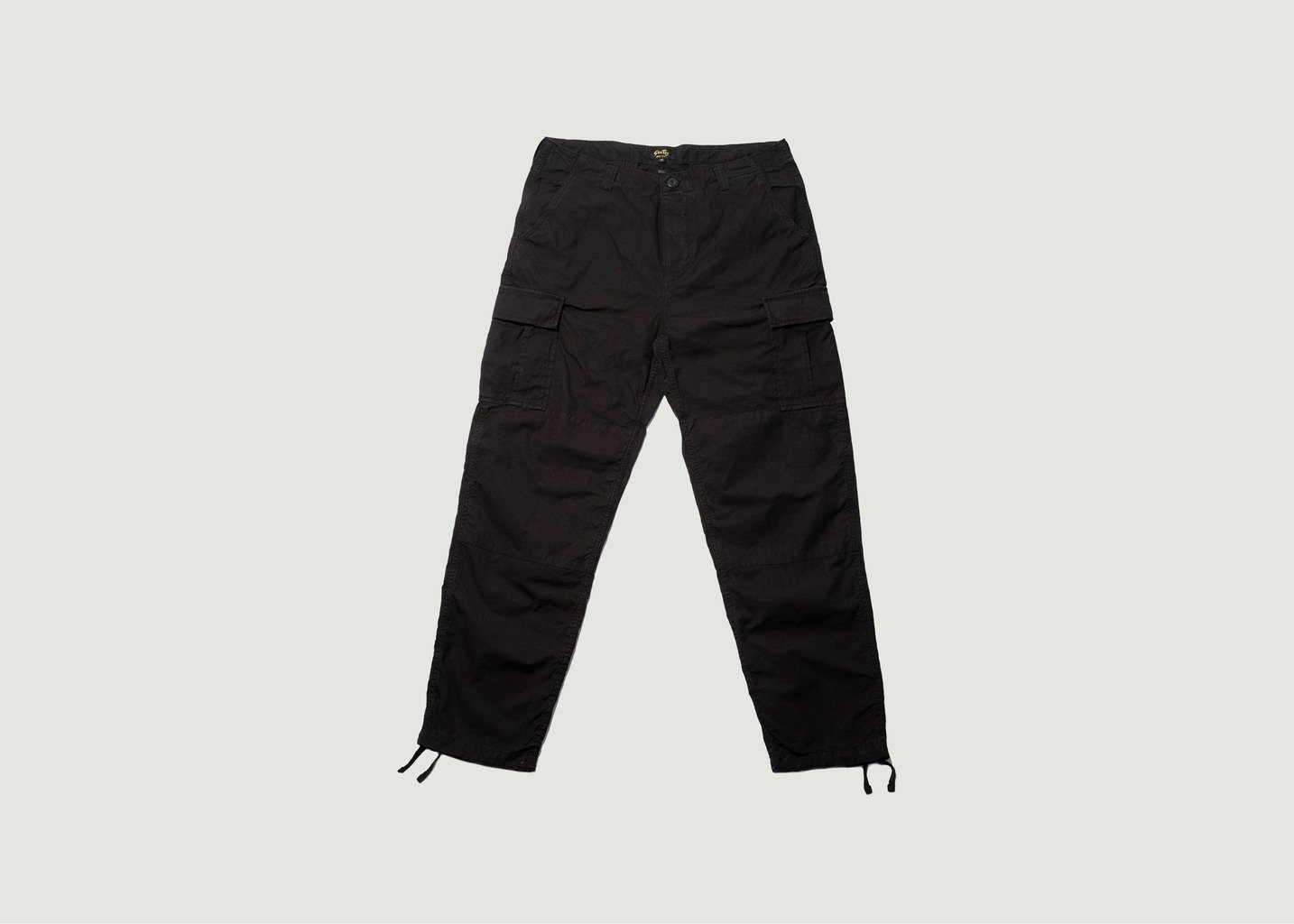 l'exception Pantalon Cargo Noir Stan Ray