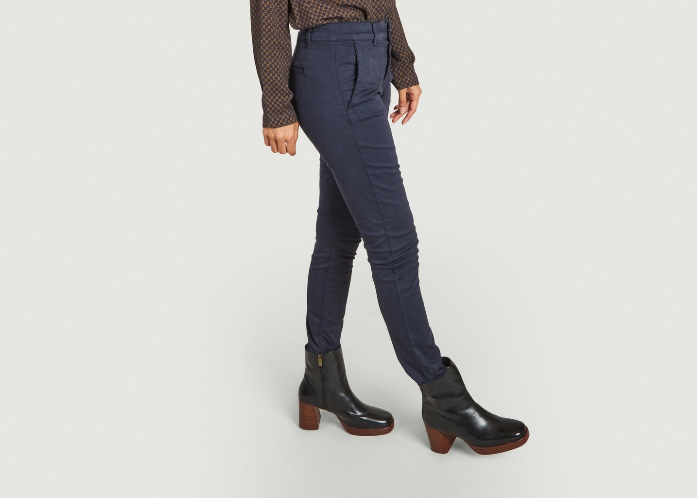 L'exception Pantalon Cathy Bleu Marine Five Jeans
