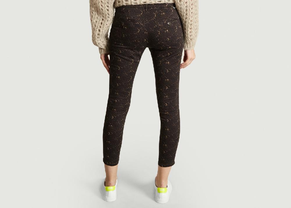 L'exception Pantalon Chino Sandy Marron Reiko