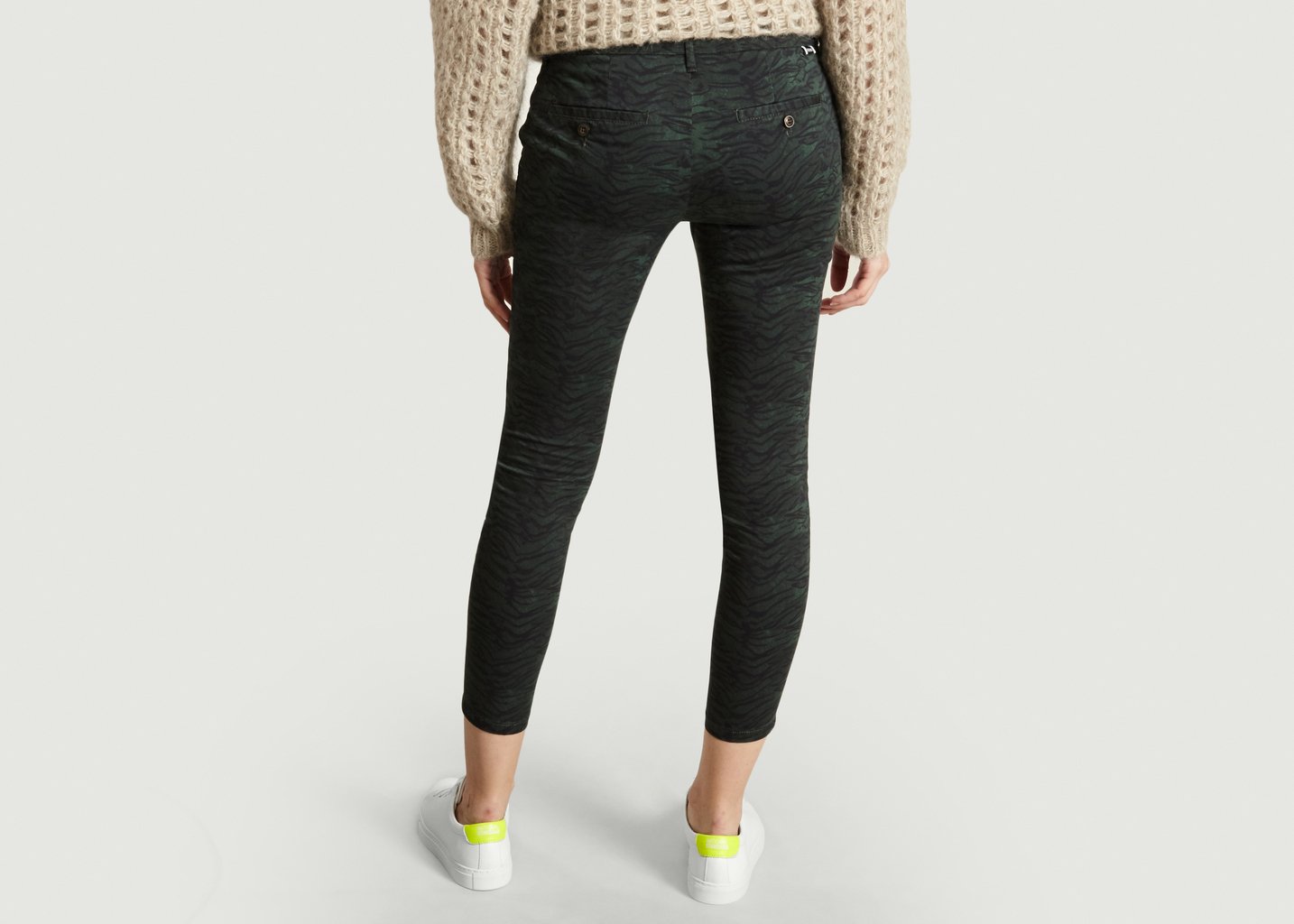 L'exception Pantalon Chino Sandy Vert Reiko