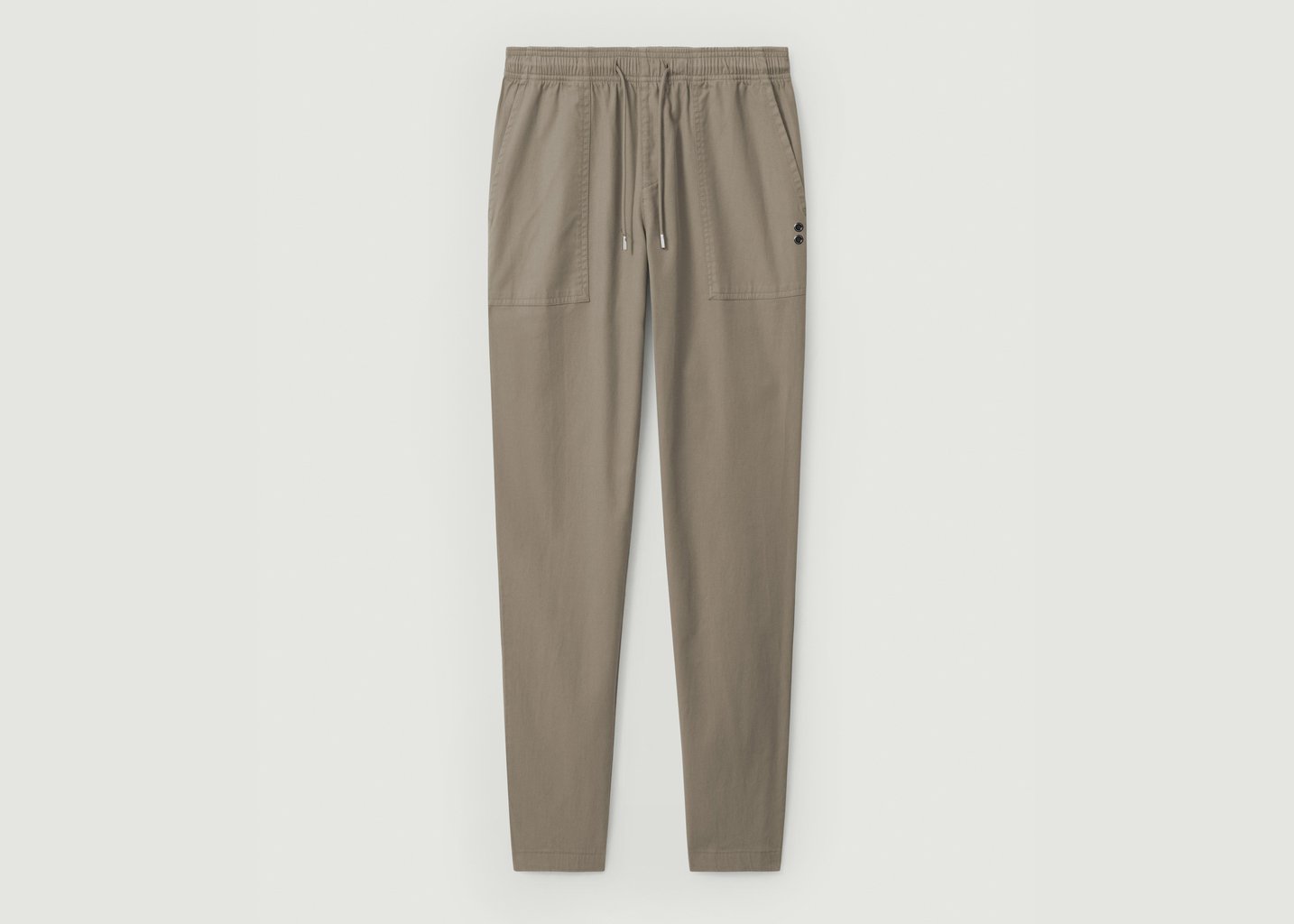l'exception Pantalon Chino Sport Beige Ron Dorff