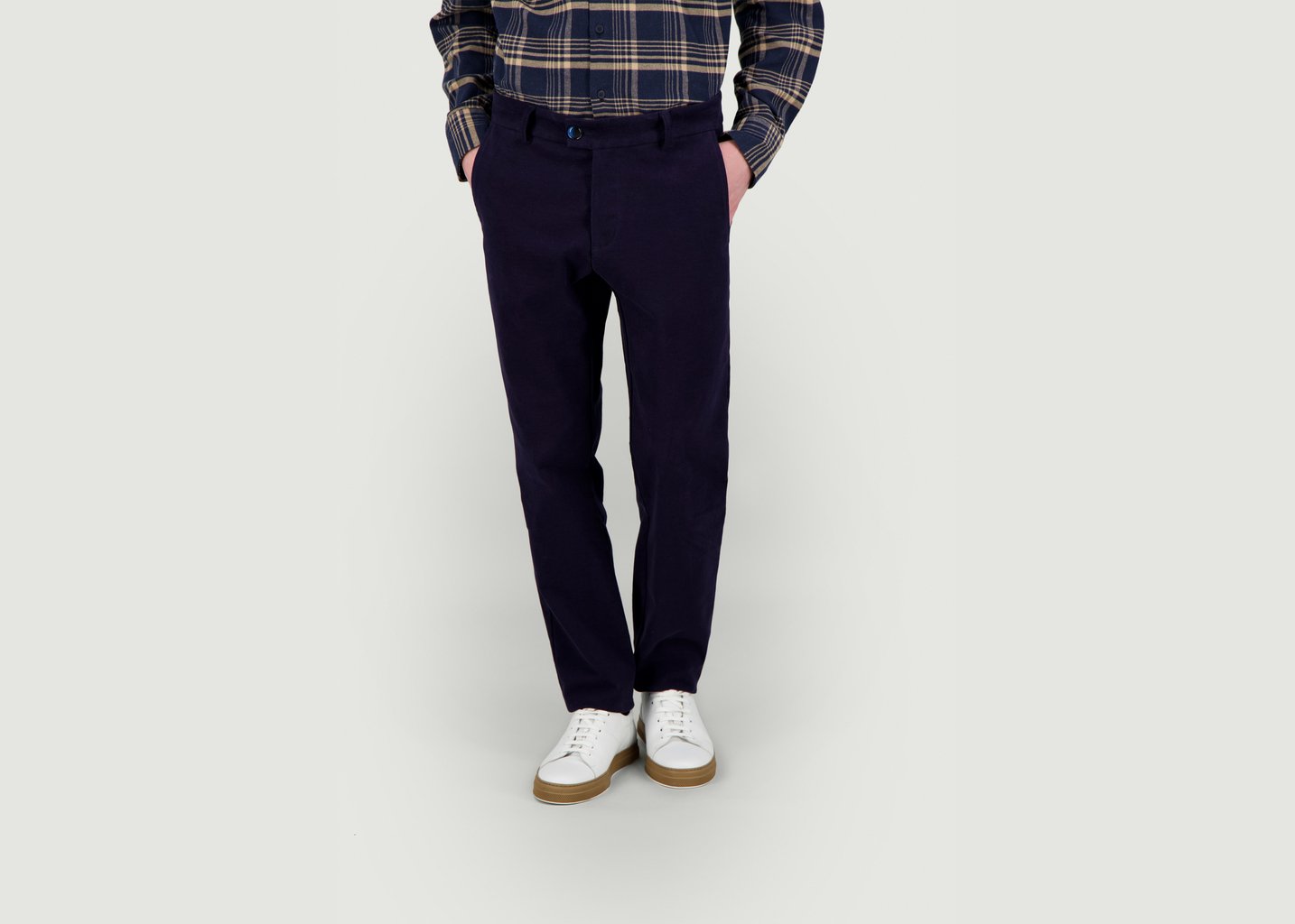 l'exception Pantalon City 3 Bleu JagVi Rive Gauche