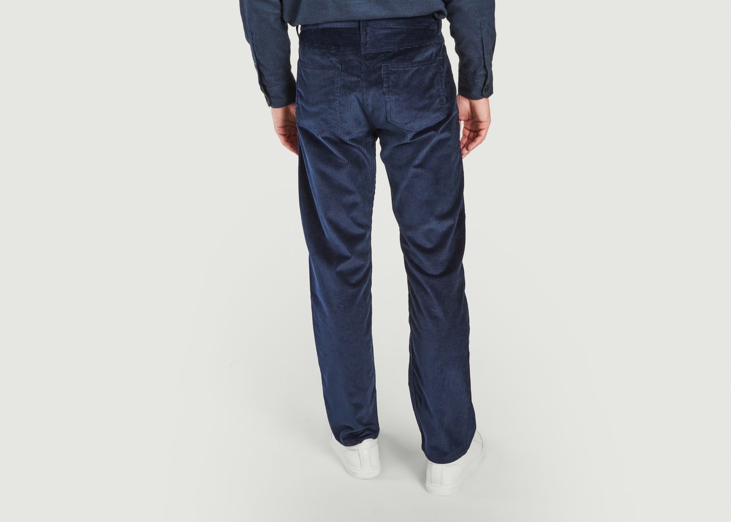 L'exception Pantalon Colt 8w Bleu Marine Wood Wood