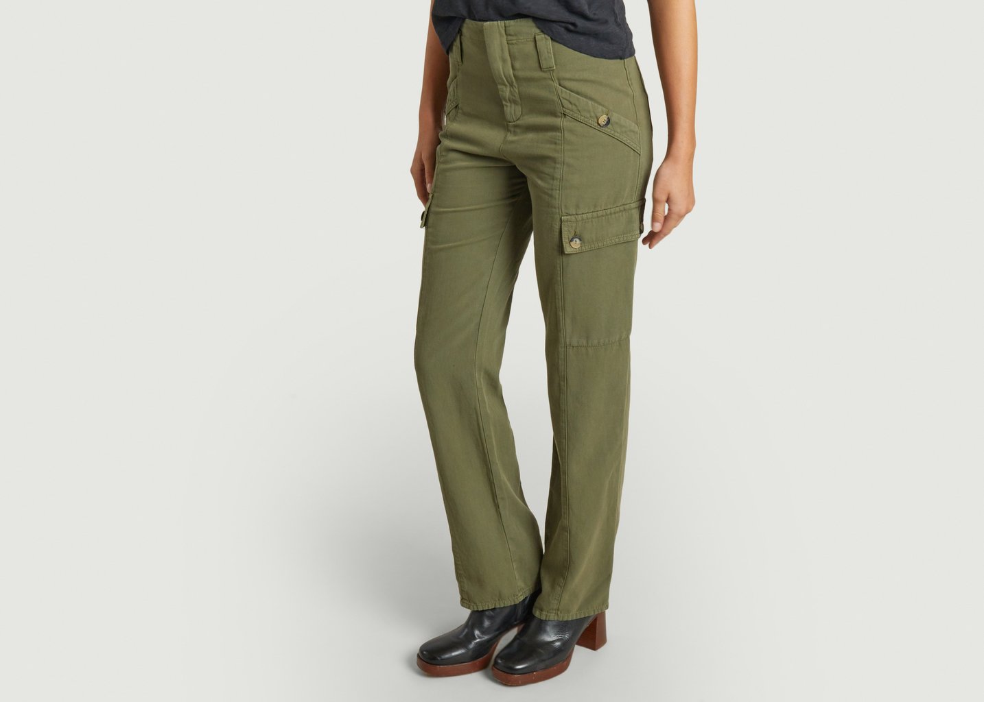 L'exception Pantalon Dada Khaki Ba&sh