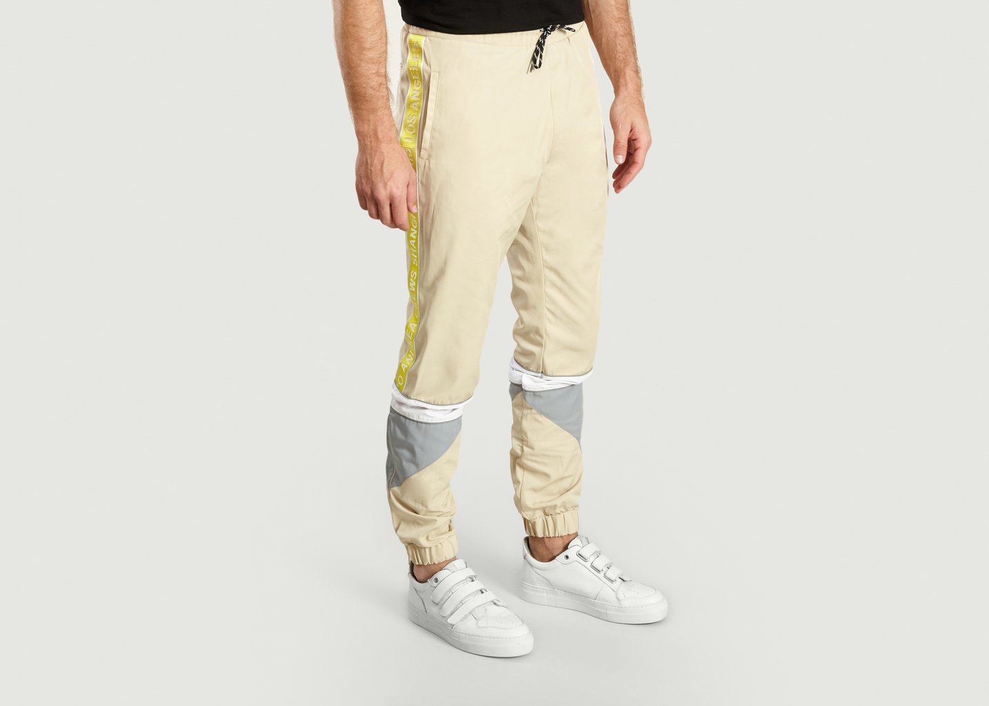 L'exception Pantalon De Jogging Beige Andrea Crews