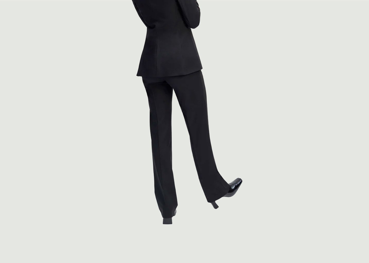 L'exception Pantalon De Tailleur Berlin Noir 17H10