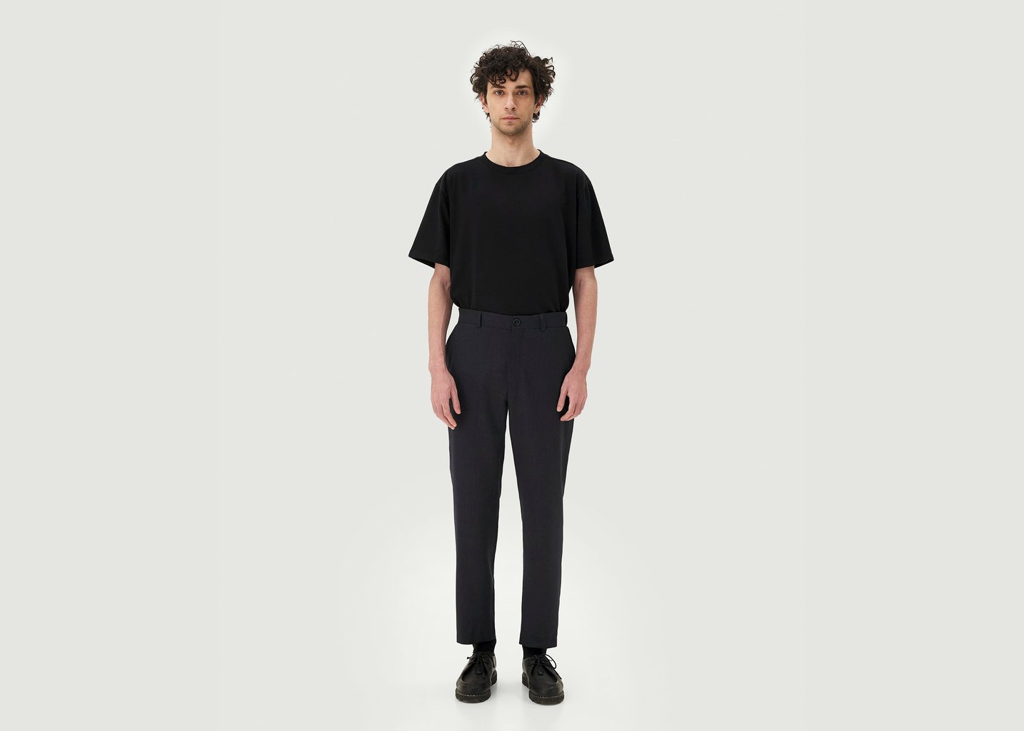 L'exception Pantalon Detroit Bleu Marine Noyoco