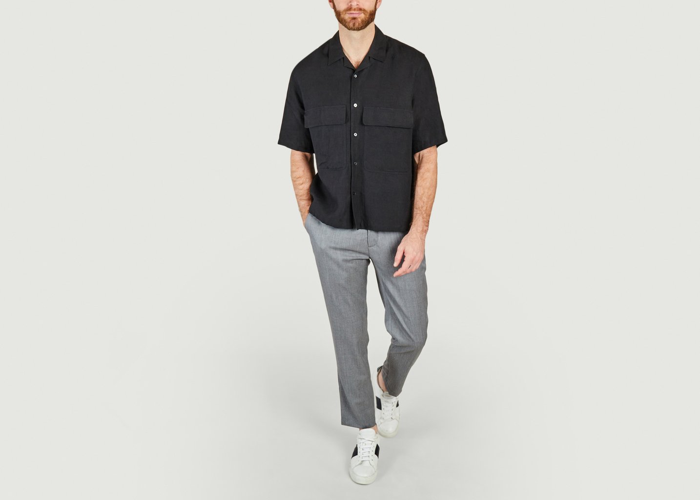 L'exception Pantalon Detroit Gris Noyoco