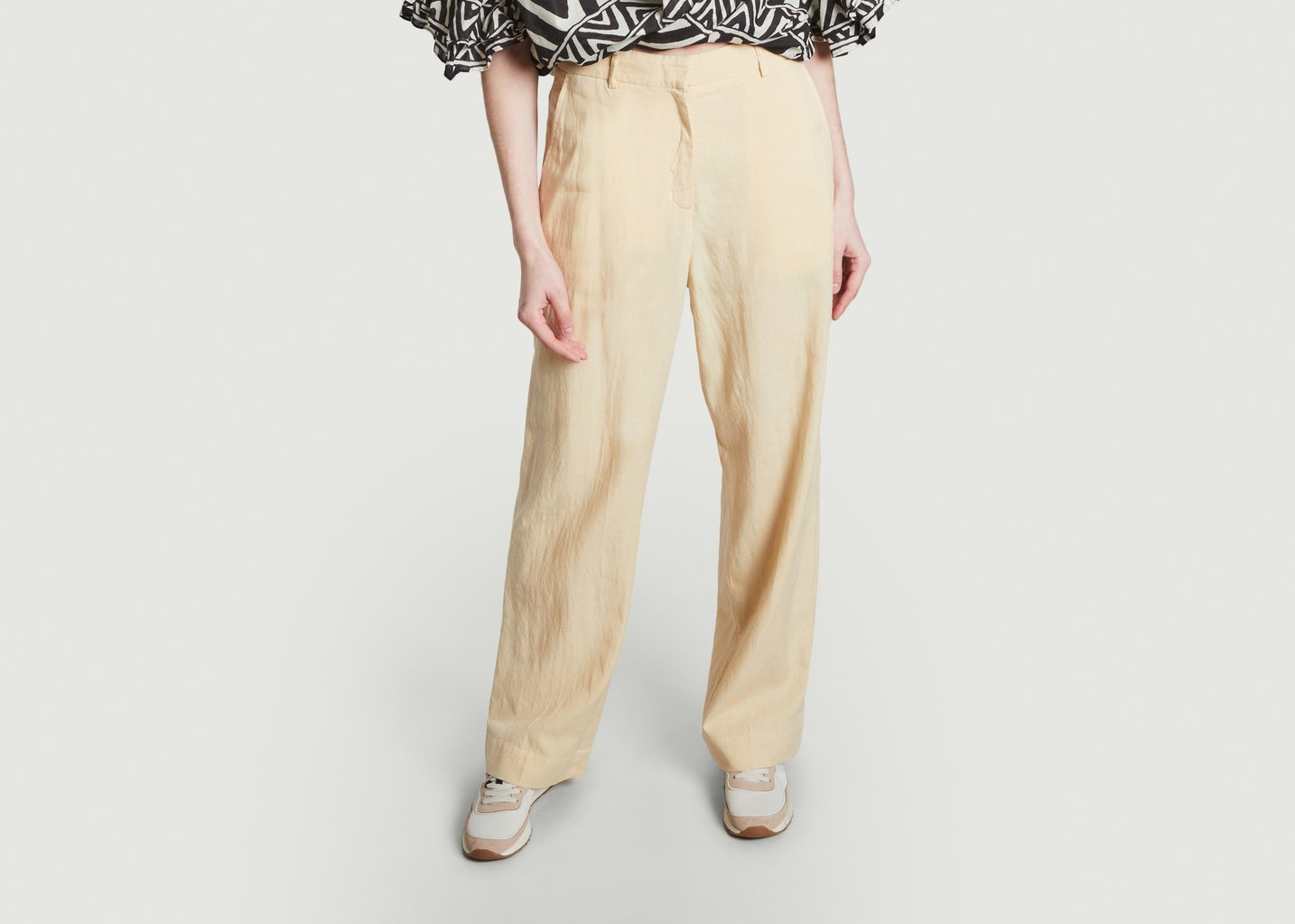 l'exception Pantalon Dola Beige Mes Demoiselles