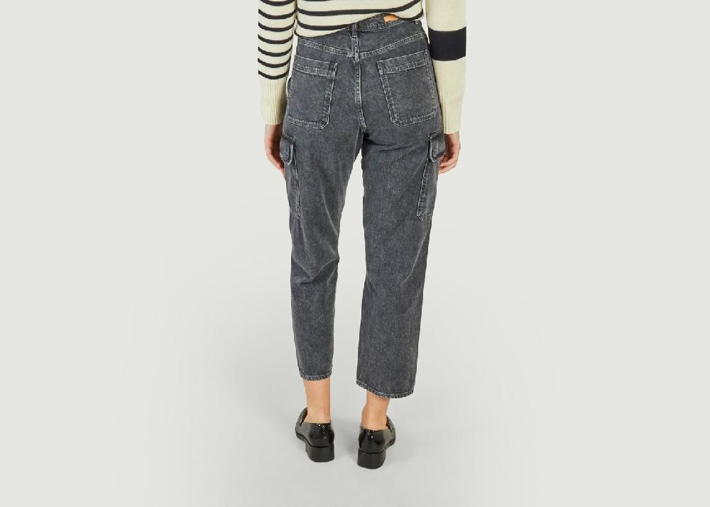 L'exception Pantalon Dr Cargo Noir Sessùn