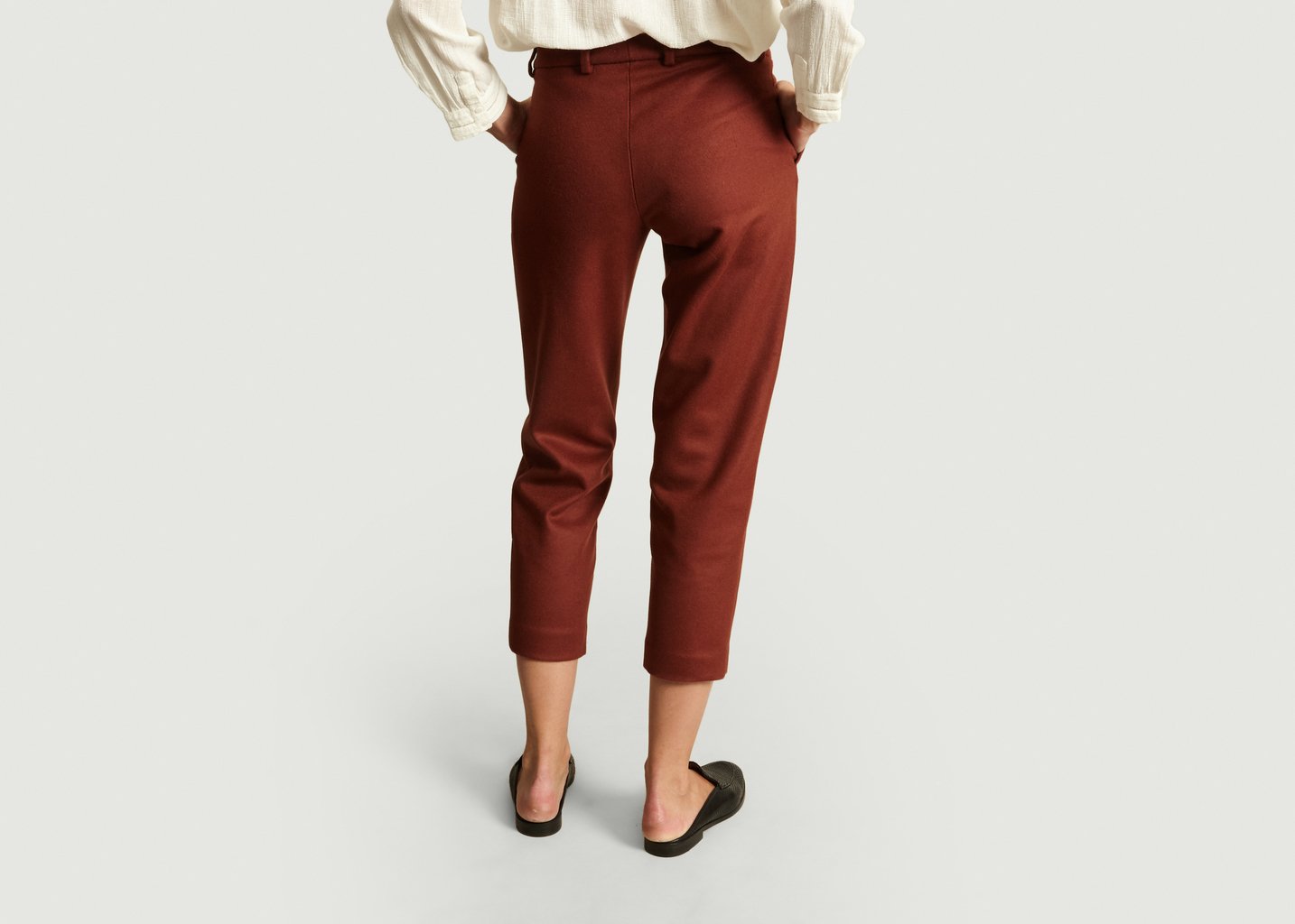 L'exception Pantalon DukeJanet Brique Roseanna